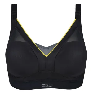 Active Shapesd Padded Support Sports Bra In Slate Grey - Shock Absorber