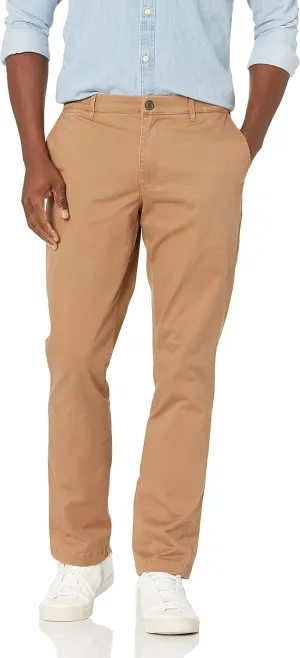 Amazon Essentials Men's Athletic-Fit Washed Comfort Stretch Chino Pant (Previously Goodthreads)