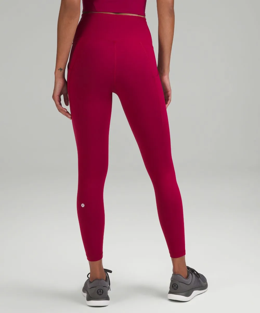 Lululemon Wunder Train High Rise Leggings with Pockets